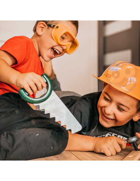 WOOPIE Large Backpack with Tools for Children DIY Set Screwdriver and Drill 15 pcs.