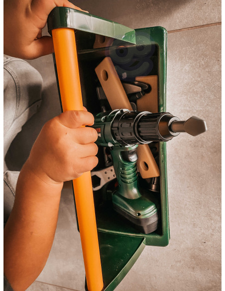 WOOPIE Large Backpack with Tools for Children DIY Set Screwdriver and Drill 15 pcs.