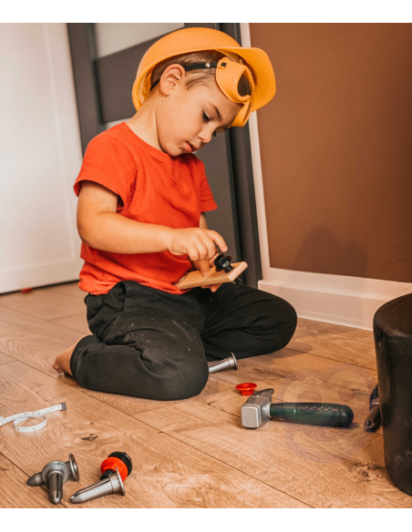 WOOPIE Large Backpack with Tools for Children DIY Set Screwdriver and Drill 15 pcs.