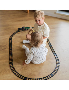 WOOPIE Classic Steam Train Locomotive Track XXL 2