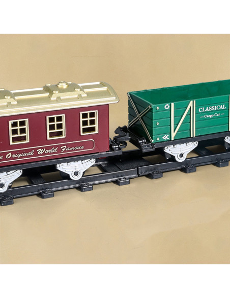 WOOPIE Classic Steam Train Locomotive Track XXL