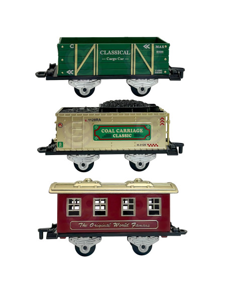 WOOPIE Classic Steam Train Locomotive Track XXL