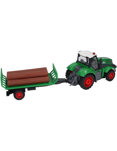 WOOPIE RC Tractor with Trailer - 1:24 Scale