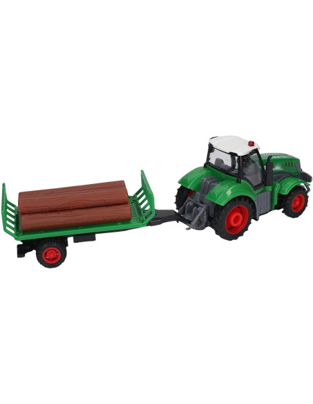 WOOPIE RC Tractor with Trailer - 1:24 Scale