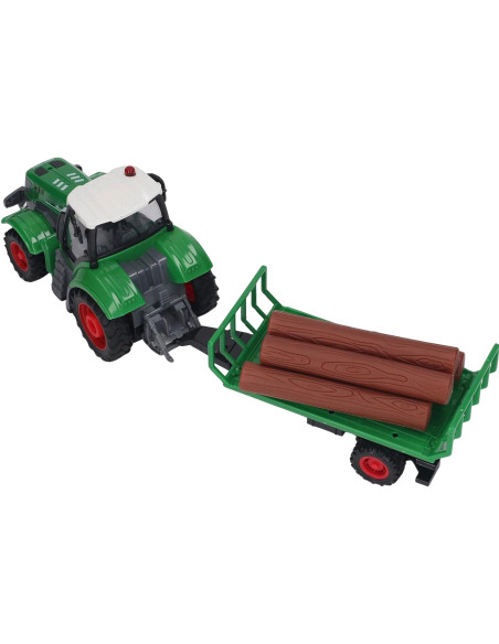 WOOPIE RC Tractor with Trailer - 1:24 Scale