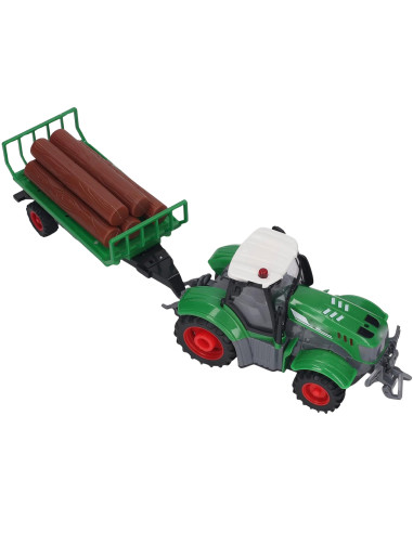 WOOPIE RC Tractor with Trailer - 1:24 Scale