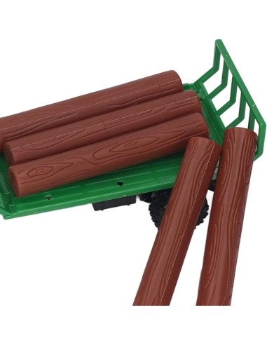 WOOPIE RC Tractor with Trailer - 1:24 Scale