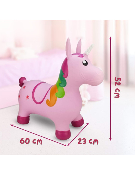 WOOPIE Rožinis Vienaragio Megztinis + Padas