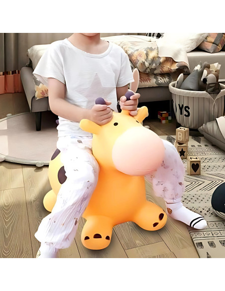 WOOPIE Yellow Giraffe Jumper + Pump