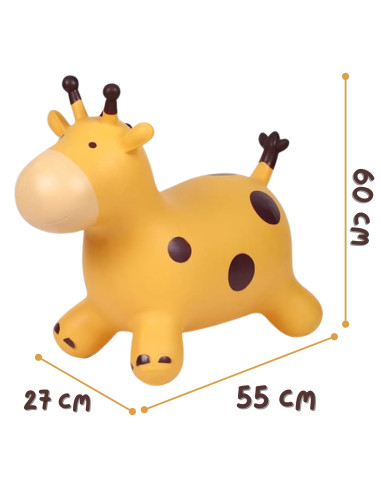 WOOPIE Yellow Giraffe Jumper + Pump