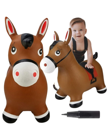 WOOPIE guminis megztinis arkliui + pompa