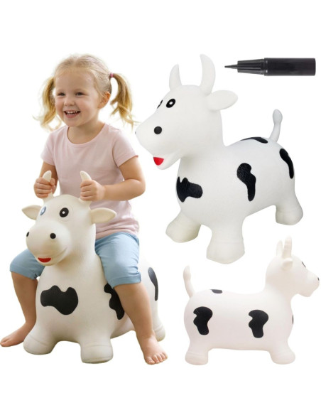 WOOPIE Rubber Jumper for Jumping Cow + Pump