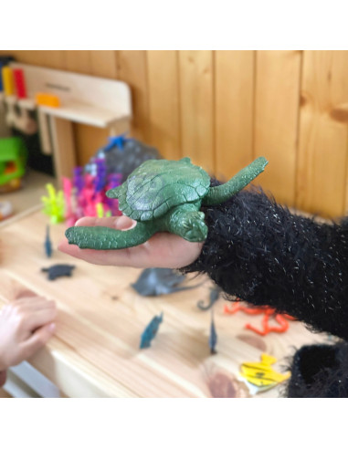 WOOPIE jūros gyvūnų figūrėlių rinkinys, 33 vnt.