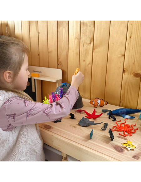 WOOPIE Set of Sea Animals Figures 33 pcs.