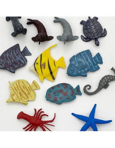 WOOPIE Set of Sea Animals Figures 33 pcs.