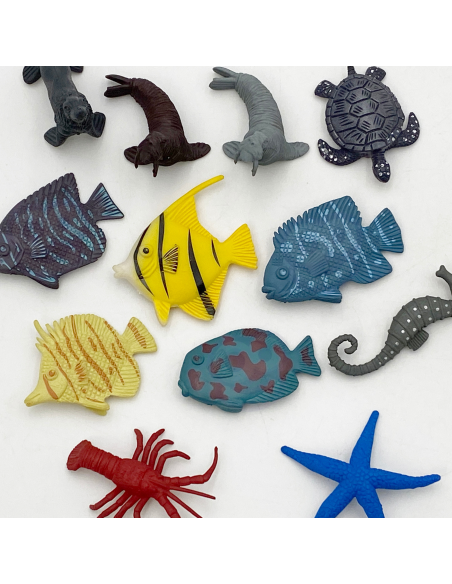 WOOPIE Set of Sea Animals Figures 33 pcs.