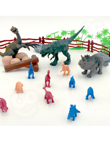 WOOPIE Dinosaur Figures Set 40 pcs.