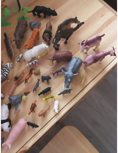 WOOPIE Set of Animal Figures XXL 58 pcs.