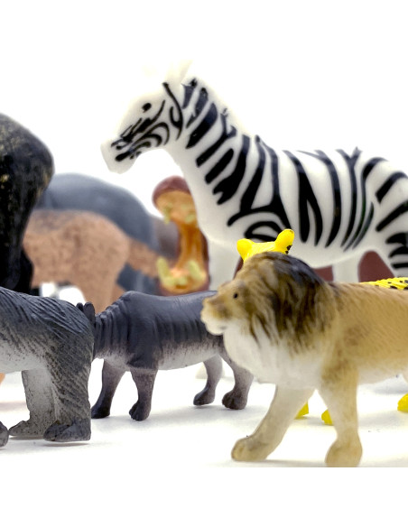 WOOPIE Set of Animal Figures XXL 58 pcs.