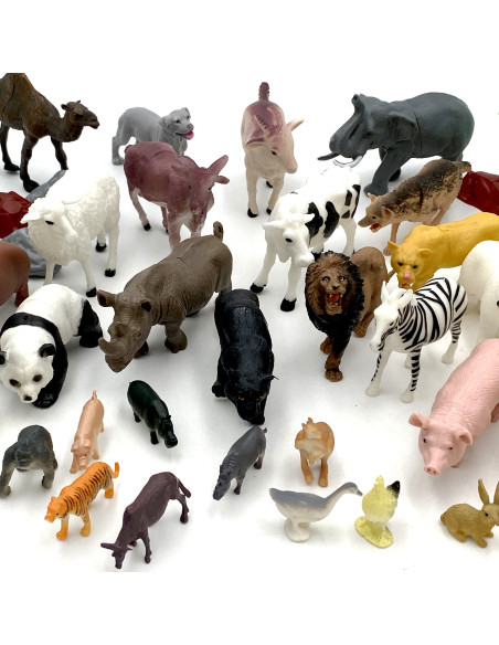WOOPIE Set of Animal Figures XXL 58 pcs.