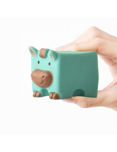 WOOPIE BABY Sensory Blocks Squeeze Puzzle Animal Sounds 12 pcs.