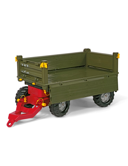 Rolly Toys rollyTrailer Rolly Multi two-axle trailer green