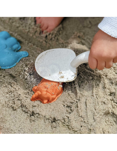 WOOPIE GREEN Sand Play Set with Car, 10 Pieces, BIODEGRADABLE ORGANIC MATERIAL