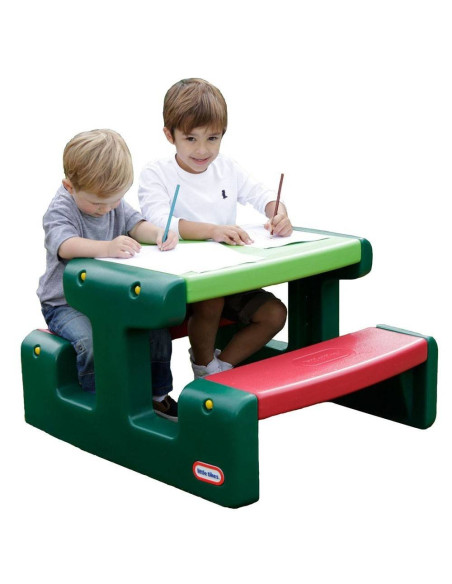 Little Tikes Jr Picnic Table - Evergreen