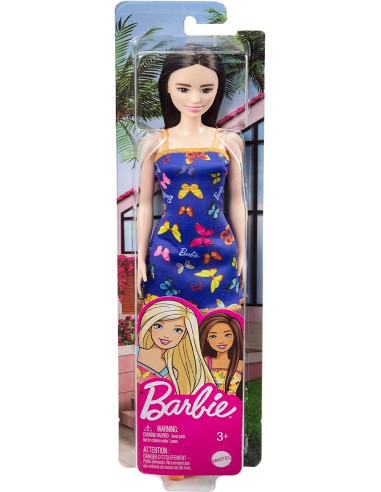 Barbie HBV06 doll blue dress