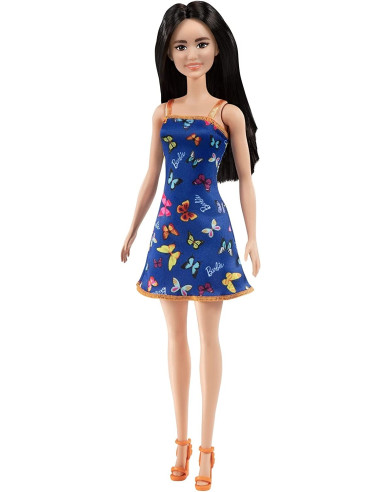Barbie HBV06 doll blue dress