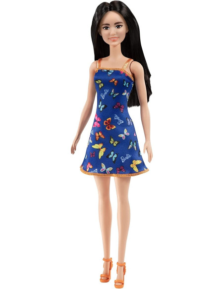 Barbie HBV06 doll blue dress