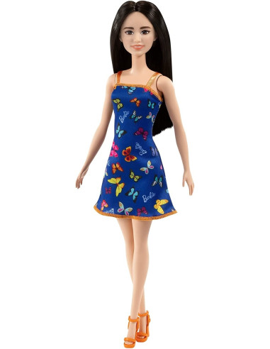 Barbie HBV06 doll blue dress
