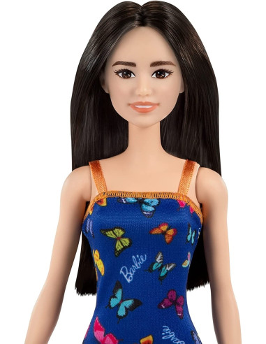 Barbie HBV06 doll blue dress