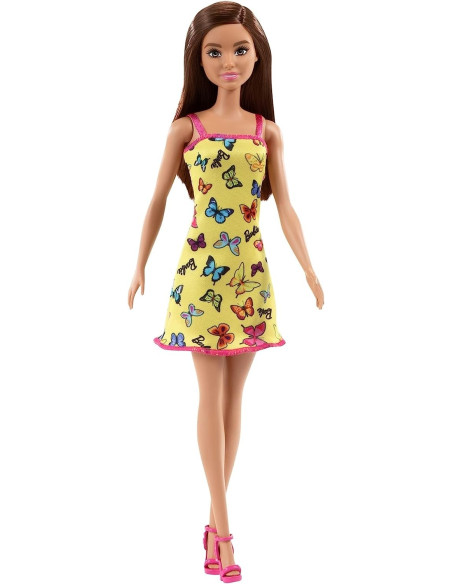 Barbie HBV08 doll yellow dress