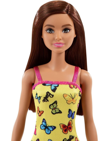 Barbie HBV08 doll yellow dress