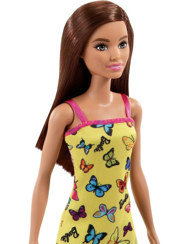 Barbie HBV08 doll yellow dress