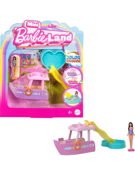 Barbie Mini BarbieLand Doll and Vehicle HYF41