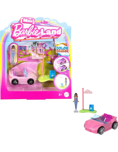 Barbie Mini BarbieLand Doll and Vehicle HYF42