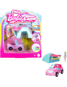 Barbie Mini BarbieLand Doll and Vehicle HYF43