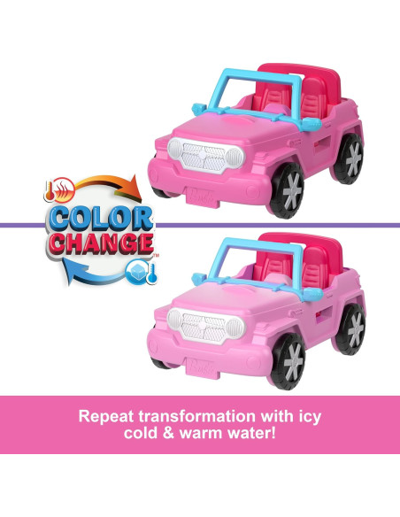 Barbie Mini BarbieLand Doll and Vehicle HYF43