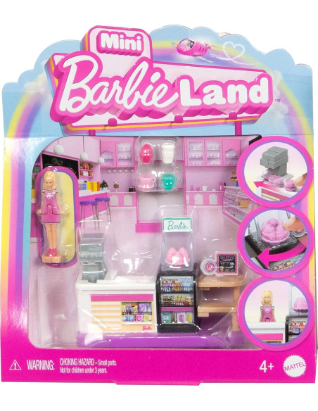 Barbie Mini BarbieLand Doll and Playset JCR31