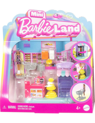 Barbie Mini BarbieLand Doll and Accessories JCR33