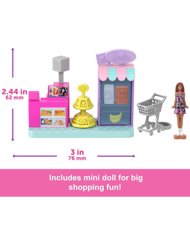 Barbie  Mini BarbieLand  Doll and Accessories JCR33