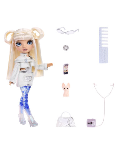 429265-INT Rainbow High Sparkle & Shine Doll White