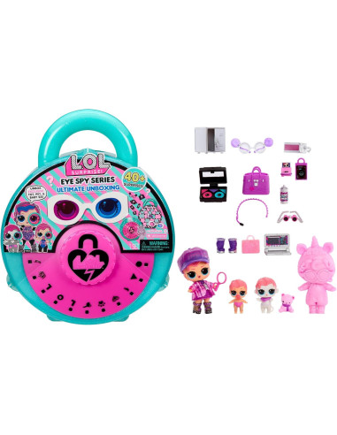542698-EUC L.O.L. Surprise Eye Spy Ultimate Unboxing