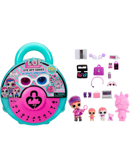 542698-EUC L.O.L. Surprise Eye Spy Ultimate Unboxing