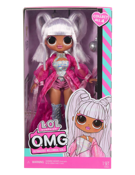 595632-EUC Кукла LOL Surprise OMG Entry Doll Kitty K