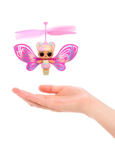 542261-EUC L.O.L. Surprise Magic Flyers Fairies Tots Doll Flower Child