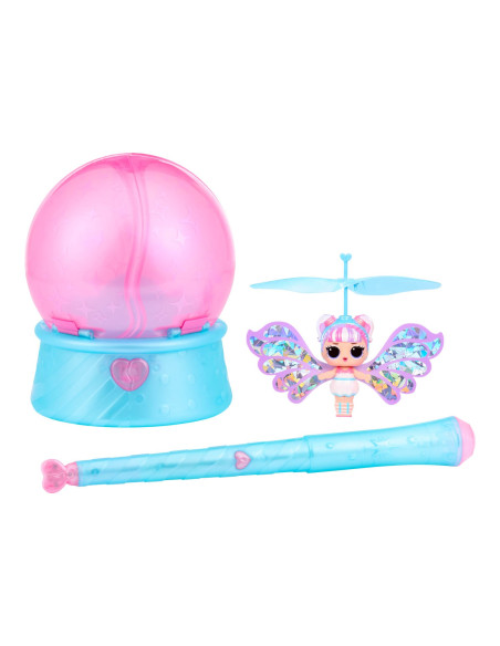 542254-EUC L.O.L. Surprise Magic Flyers Fairies Tots Doll Snowflake