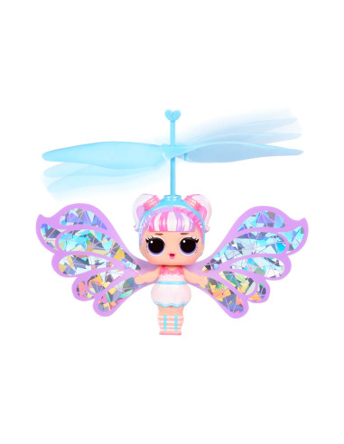 542254-EUC L.O.L. Surprise Magic Flyers Fairies Tots Doll Snowflake